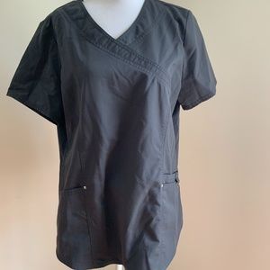 Grey scrub top size.